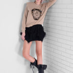 Hanorac cu broderie manuala