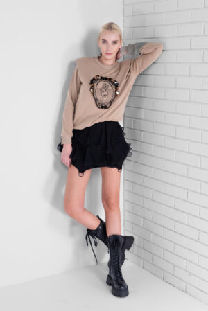 Hanorac cu broderie manuala