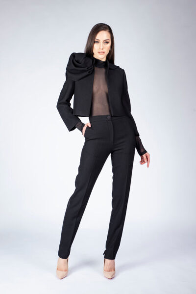 Body din tulle transparent - imagine 4