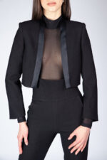 Body din tulle transparent