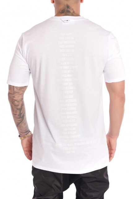 Tricou Fvck Xnx White