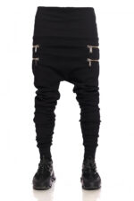 Pantaloni 4 Zipp Negri - imagine 9