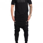 Pantaloni 4 Zipp Negri