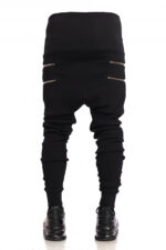 Pantaloni 4 Zipp Negri - imagine 7