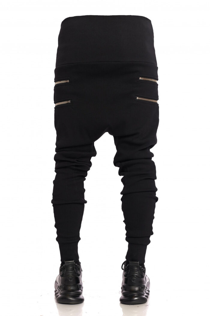 Pantaloni 4 Zipp Negri - imagine 7