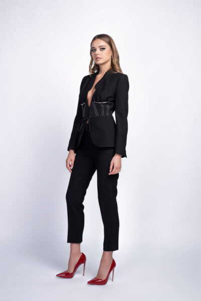 Pantaloni casual cu buzunare