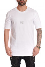 Tricou 2Words1Finger White