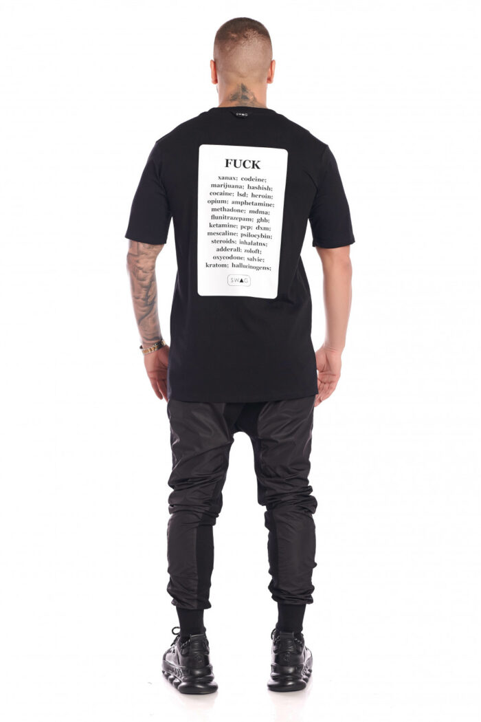 Tricou FVCK SWAG Black - imagine 2