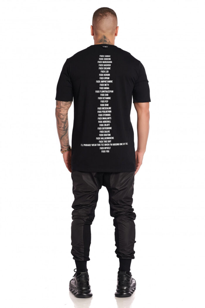 Tricou Fvck Xnx Black - imagine 2