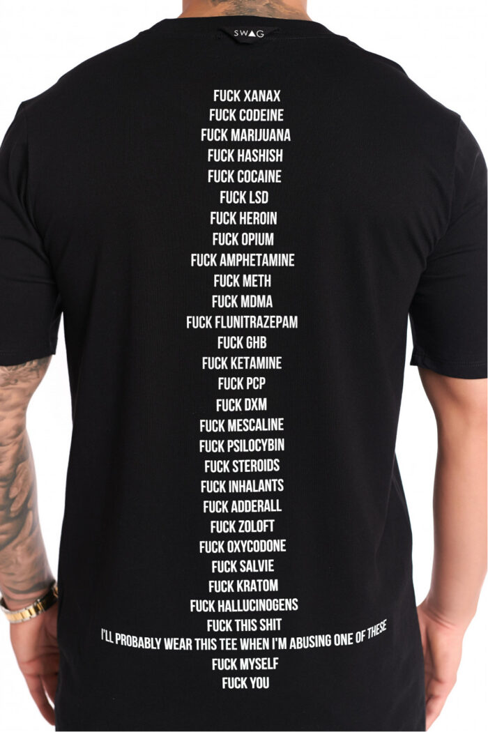 Tricou Fvck Xnx Black - imagine 3