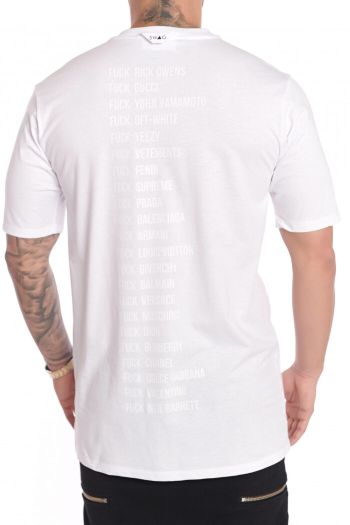 Tricou Fvckall White - imagine 1