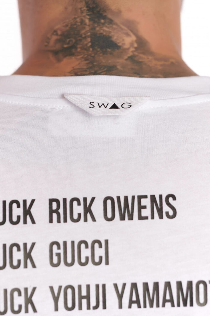 Tricou Fvckall2 White - imagine 2