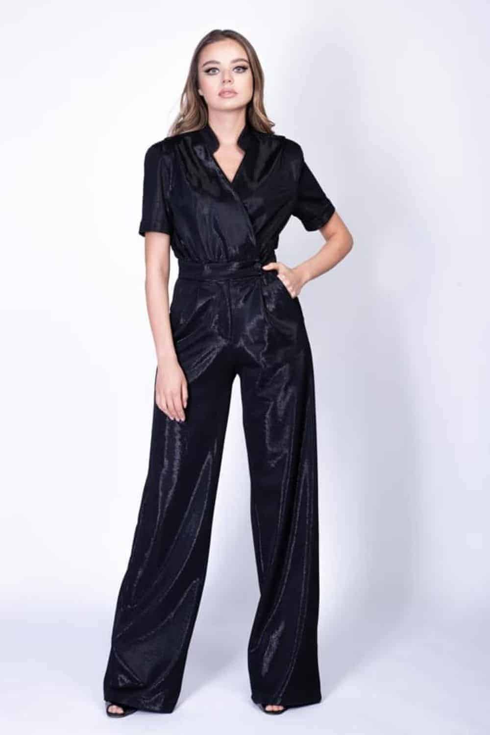 salopeta-peliculizata-1 Salopeta din material peliculizat cu croiala ampla - imagine 1