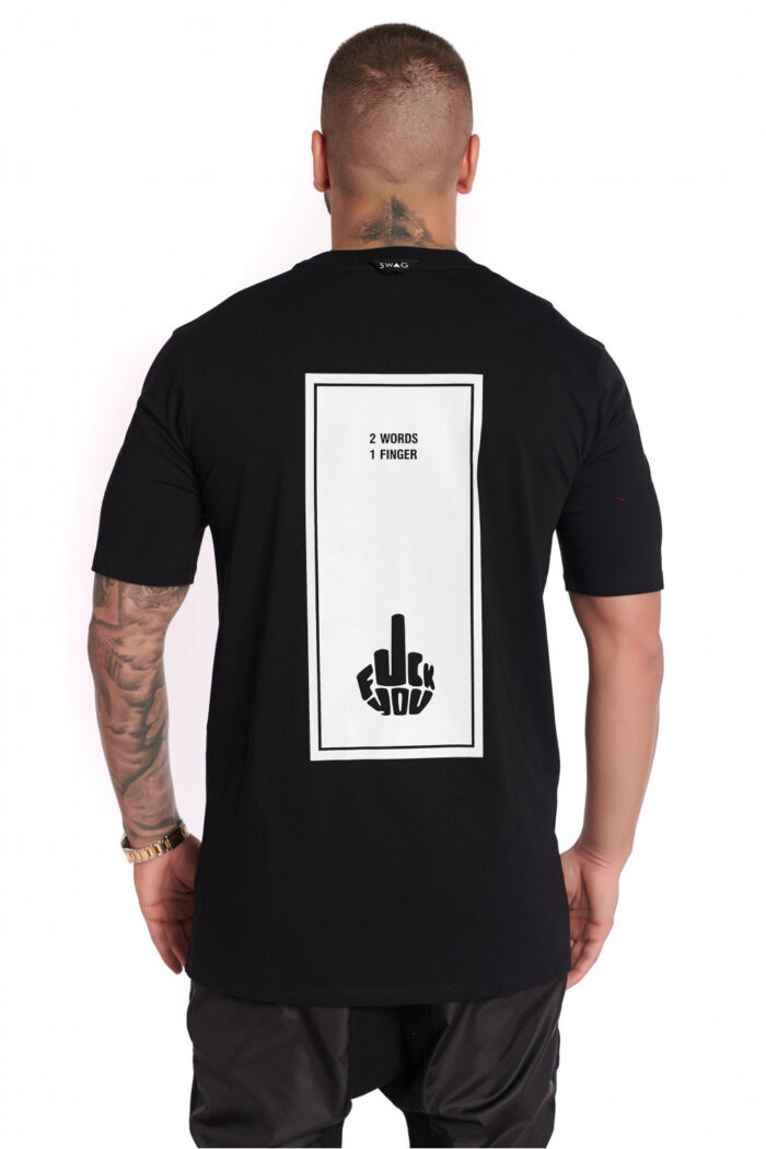 Tricou Rectangle Black - imagine 1