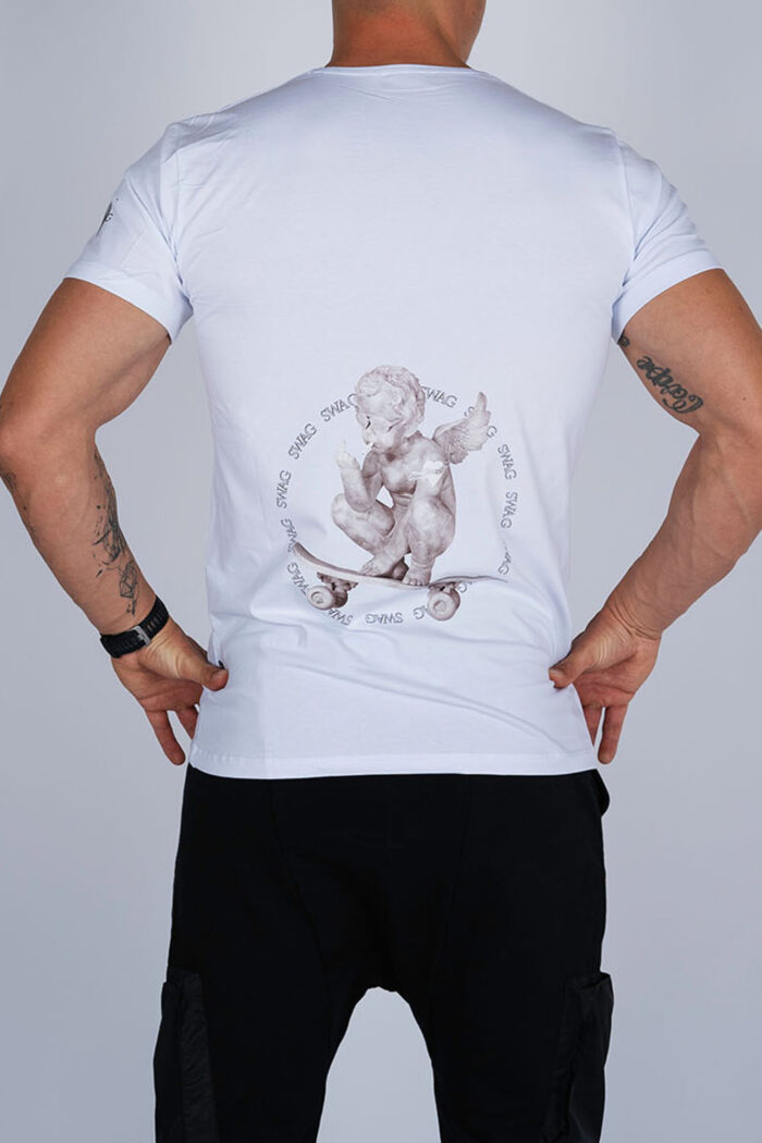 Tricou Baby Sk8er FIT White - imagine 4