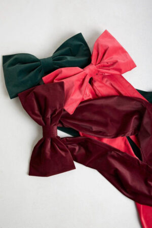 Funda Velvet 35 cm – panglici duble - imagine 2