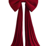 Funda XL din Catifea – 100 cm, panglici 3 m