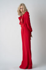 Salopeta cu decolteu adanc red - imagine 2