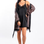 Set black leo nude lace Limited Edition