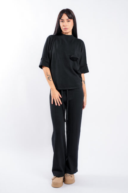 Compleu Black cu accesoriu deatasabil