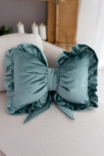 Monarh Velvet Bow Pillow – editie limitata - imagine 3