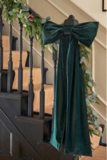 Funda Velvet 35 cm – panglici duble