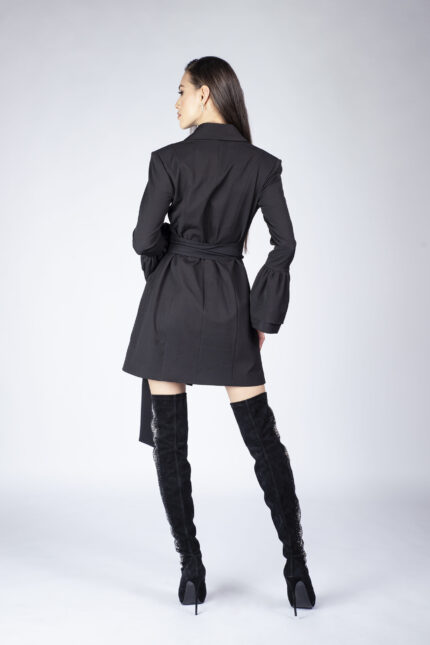 Rochie sacou cu volane - imagine 4