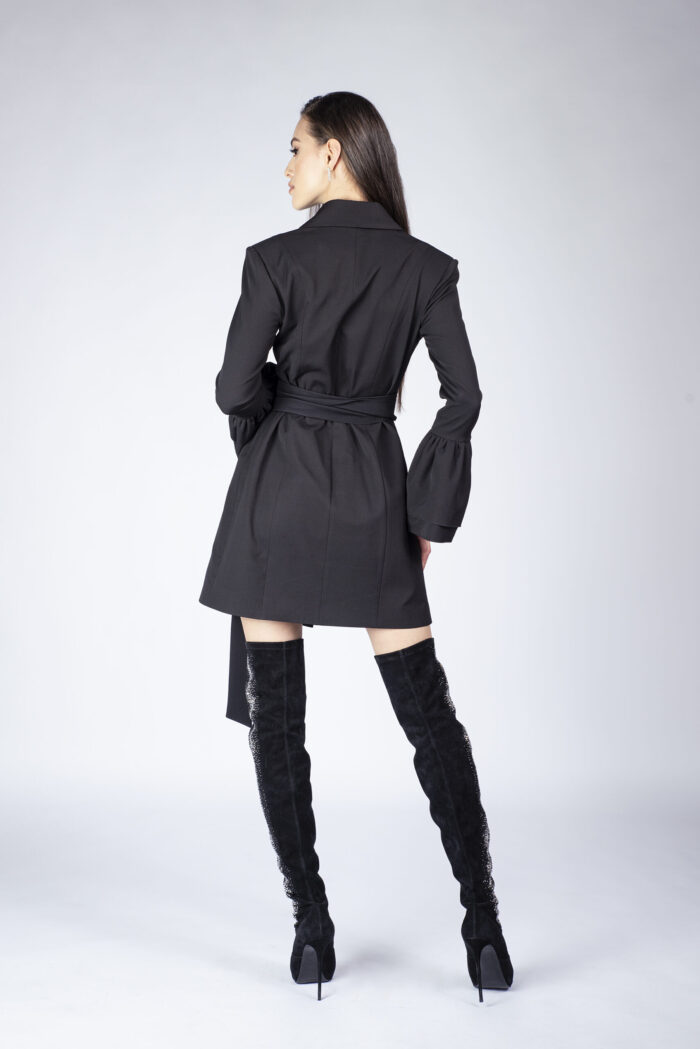 Rochie sacou cu volane - imagine 4