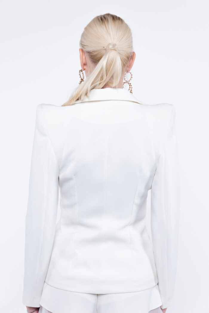 Sacou cu umeri inalti White - imagine 4