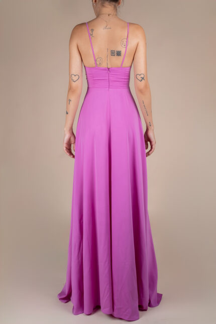 Rochie lunga Laurelie Sharp Purple - imagine 2