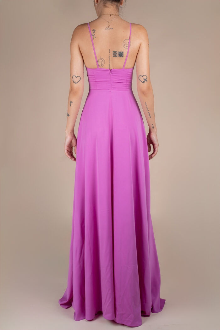 Rochie lunga Laurelie Sharp Purple - imagine 2