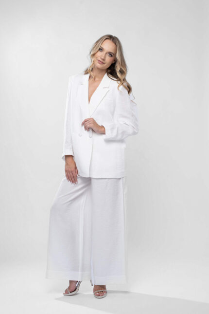 Costum cu pantalon si sacou lejer - imagine 2