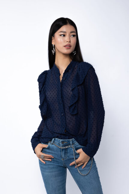 Camasa cu volane si buline