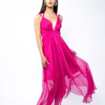 Rochie halter midi