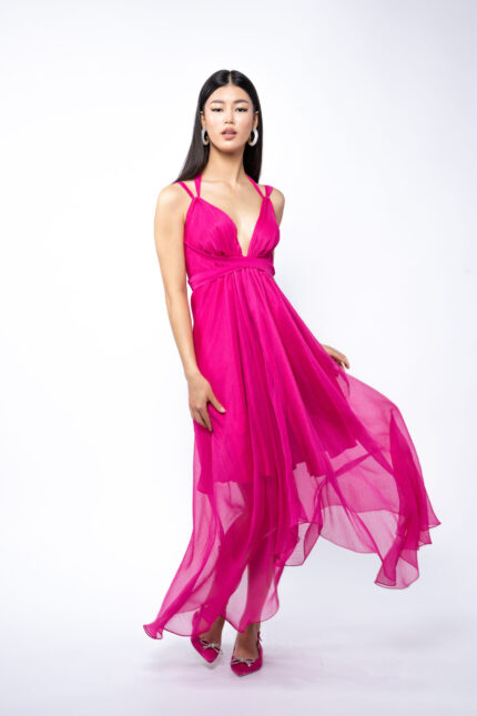 Rochie halter midi