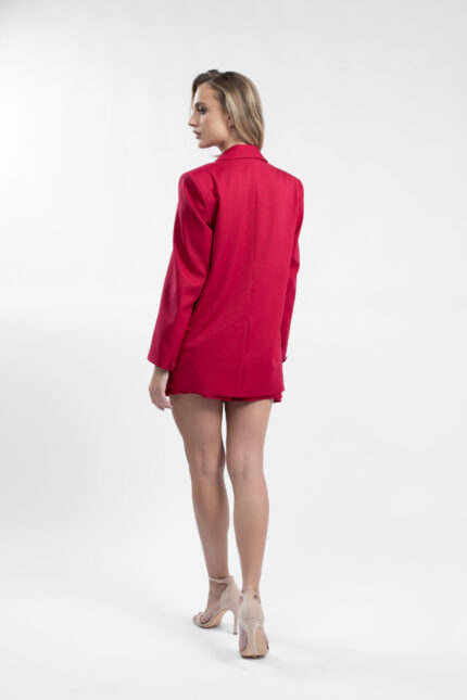 Costum pantaloni scurti si sacou lejer - imagine 3