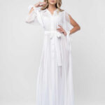 Rochie lunga tip camasa