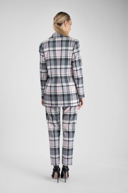 Pantalon conic in carouri - imagine 3