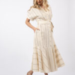 Rochie camasa din in