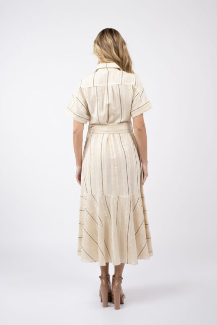 Rochie camasa din in - imagine 3