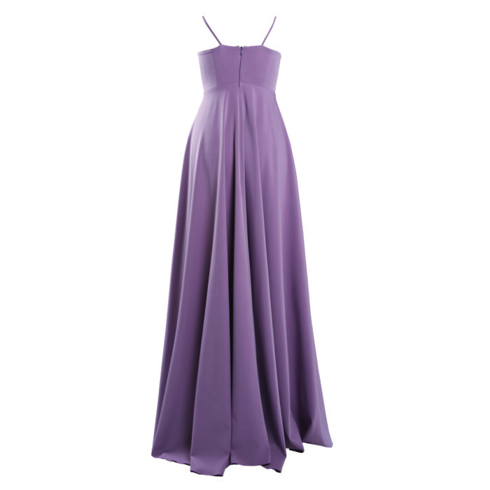 Rochie lunga Laurelie Raspberry Glace - imagine 3