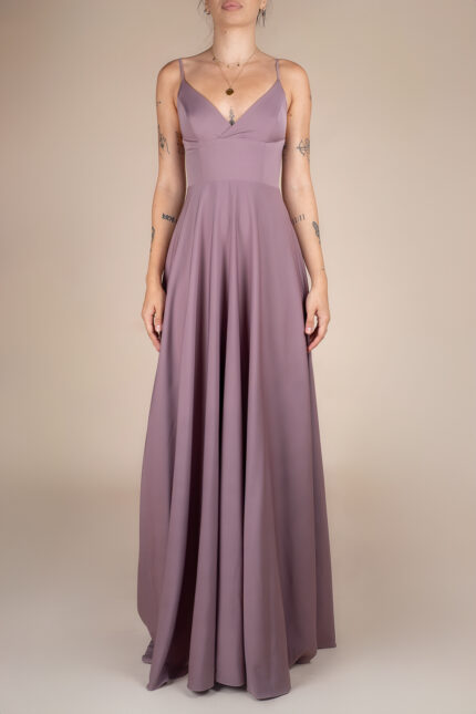 Rochie lunga Laurelie Raspberry Glace