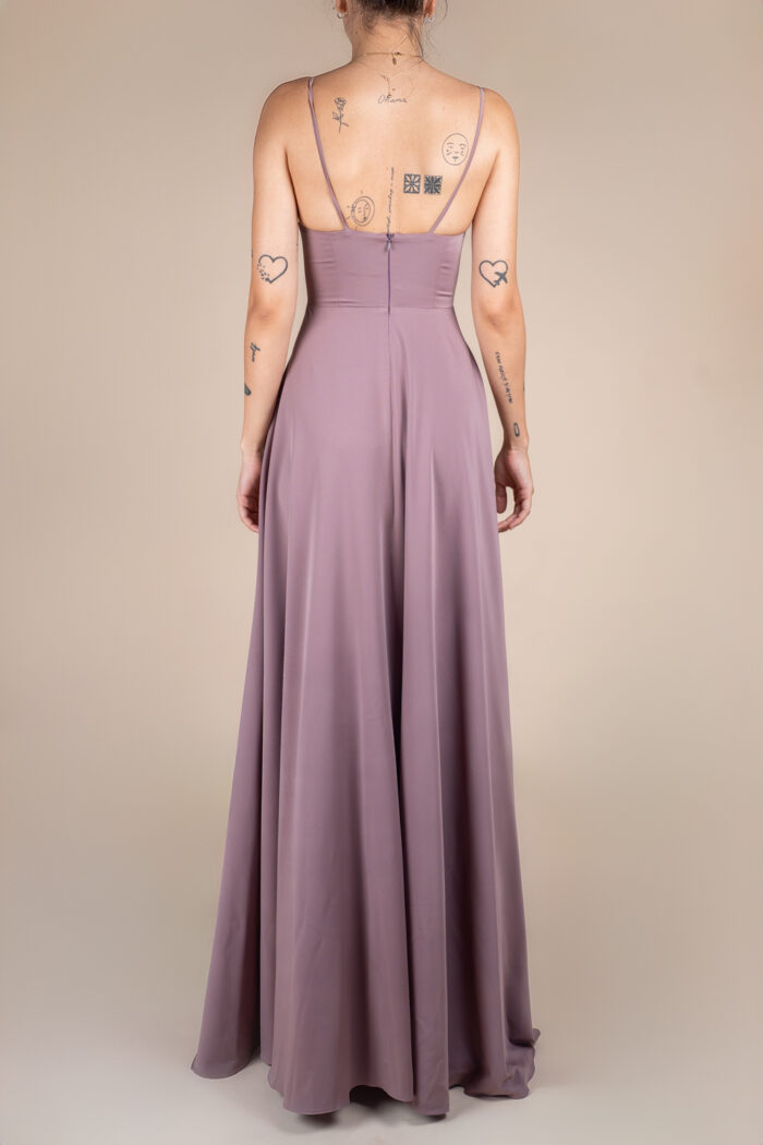 Rochie lunga Laurelie Raspberry Glace - imagine 4