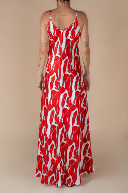 Rochie lunga A line - imagine 2