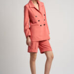 Compleu sacou retro și pantalon scurt
