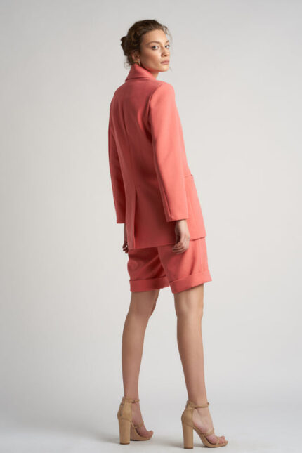 Compleu sacou retro și pantalon scurt - imagine 2