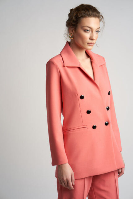 Compleu sacou retro și pantalon scurt - imagine 4