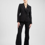 Pantalon clasic evazat