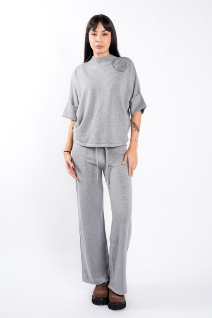 Compleu Grey cu accesoriu deatasabil