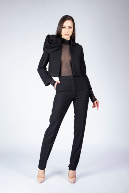 Body din tulle transparent - imagine 4
